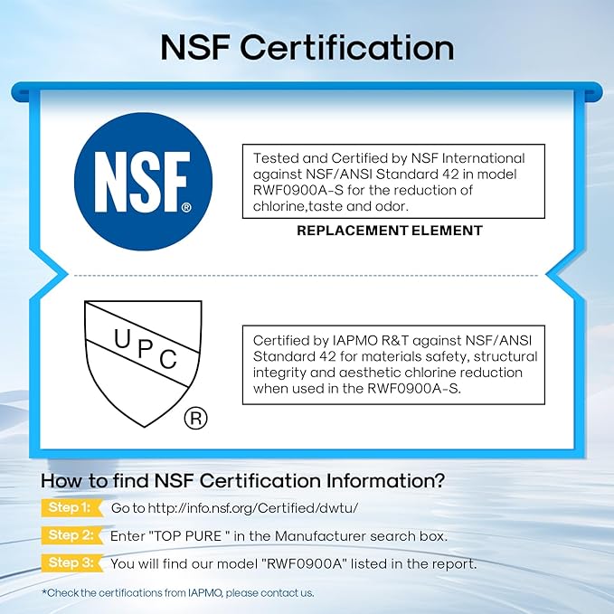 EXCELPURE UKF8001 Replacement for Whirlpool FILTER 4, EDR4RXD1, 4396395, WRX735SDBM00, RWF0900A, EFF-6007A, MFI2568AES, MFI2569VEM, RFC0900A, WF295, PURICLEAN II, Refrigerator Water Filter, 4PACK