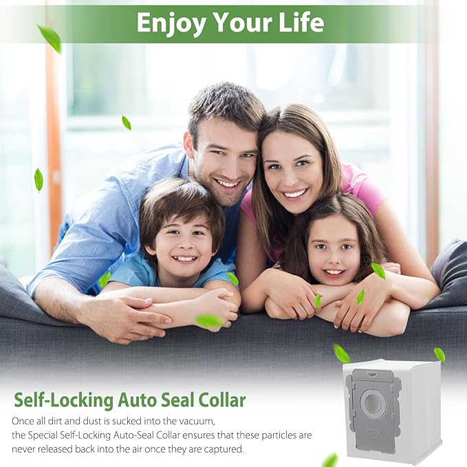 20-Pack Vacuum Bags for iRobot Roomba i7 i7+ j7 j7+ i8 i8+ i3 i3+ i4 i4+ i6 i6+ s9 s9+ Vacuum Cleaner, i and s and j Series Clean Base Automatic Dirt Disposal Bags