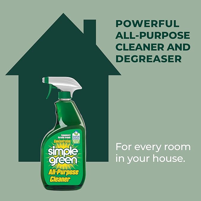 Simple Green All-Purpose Cleaner Spray and Refill, Green, 3 Piece Set, Original, 1 Count
