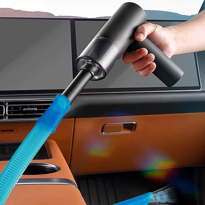 Dryer Vent Hose Cleaner, Portable Cleaner Attachment Hose Lint Duster Duct Tool Deep Cleaning Vacuum Hoses for Home Use