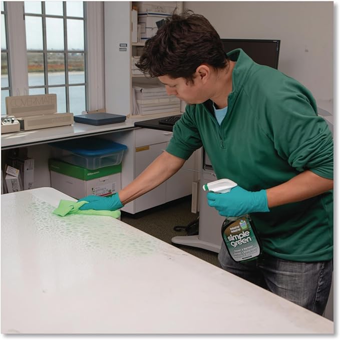 Simple Industrial Degreaser Cleaner, Concentrated, 24 Fl Oz bundled with Micro Fiber Cloth