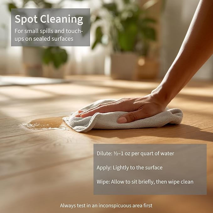 Luxury Floor Cleaner, Scented Mop Soap Concentrate | Hard Floor Cleaner for Tile, Vinyl, Laminate, LVP & Sealed Hardwood | Low-Foam, Streak-Free | 36 oz | A Million Wishes