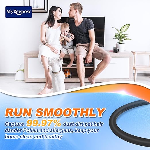 Vacuum Belts for Sanitaire Commercial Upright SC679, Round Belt for Eureka Vacuum Cleaner,Replace Parts 30563B, 30563A, 6 Pack