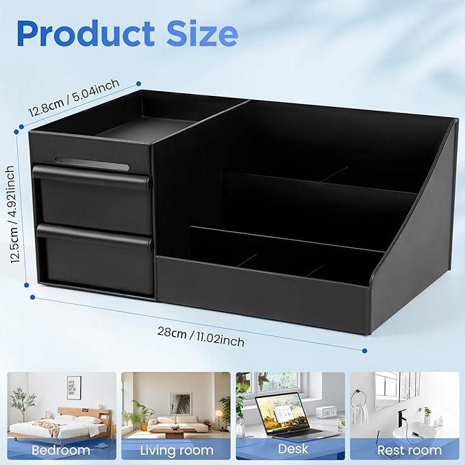 EXIN DECHEN Cologne Organizer for Men,Cologne Stand,Organizador de Perfumes,Estante Para Perfumes,Dresser Organizer Countertop,Mens Bedroom Essentials,Gifts for Men,Gift Ideas Mens