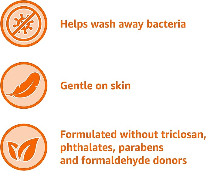 Amazon Basics Liquid Hand Soap Refill, Mango & Coconut Water Scent, Triclosan-Free, 50 Fl Oz (Pack of 2)