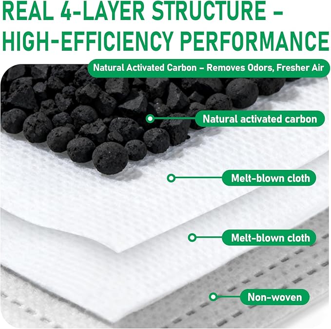 21 Pack Replacement Dust Bags Compatible with ECOVACS DEEBOT X11 PRO Omni, X9 PRO Omni, T50 PRO, T50 MAX, X8 PRO Omni, T80 Omni - Large Capacity Disposable Vacuum Cleaner Bags