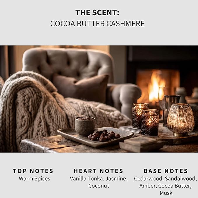 Luxury Floor Cleaner, Scented Mop Soap Concentrate | Hard Floor Cleaner for Tile, Vinyl, Laminate, LVP & Sealed Hardwood | Low-Foam, Streak-Free | 36 oz | Cocoa Butter Cashmere