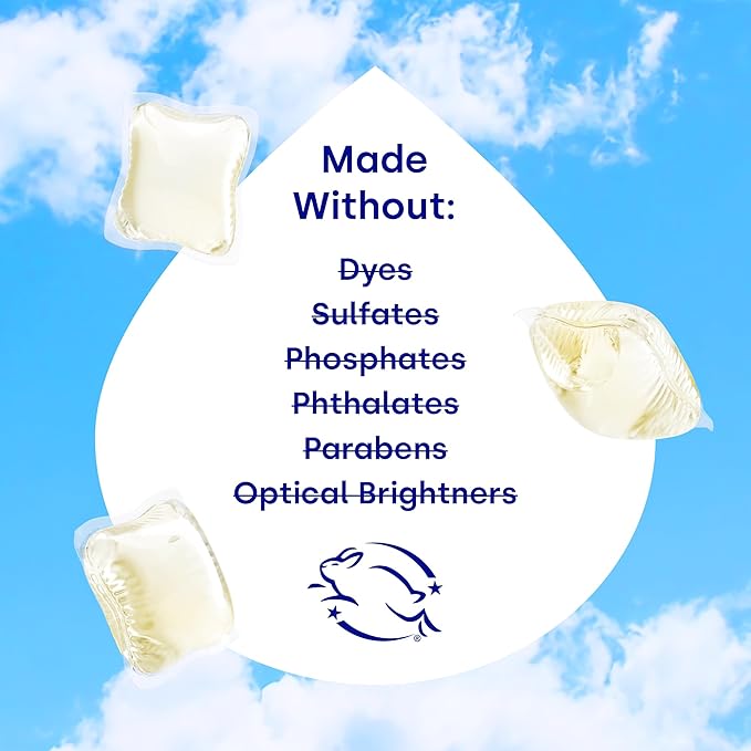 Dropps Activewear Laundry Detergent Pods, Unscented (64 Count) - Biobased Power Laundry Pods Fights Tough Stains & Odors, Sweat & Dirt - HE Compatible Laundry Supplies for Clean Sport Clothes