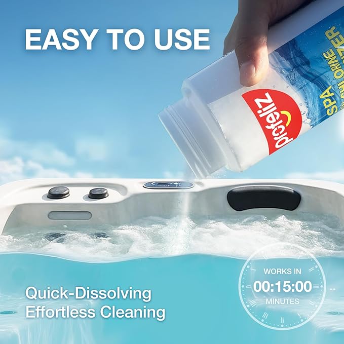 Profeliz Non Chlorine Shock for Hot Tub & Spa,Chlorine-Free Shock Oxidizer, Fast-Acting,Clear Cloudy Water,2.75lb