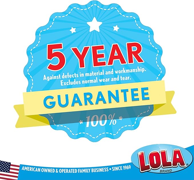 Toilet Brush and Holder Set, by LOLA, 2 Pack, Classic Version, Durable Bristles for Deep Cleaning, w/Compact Space Saving Storage Holder