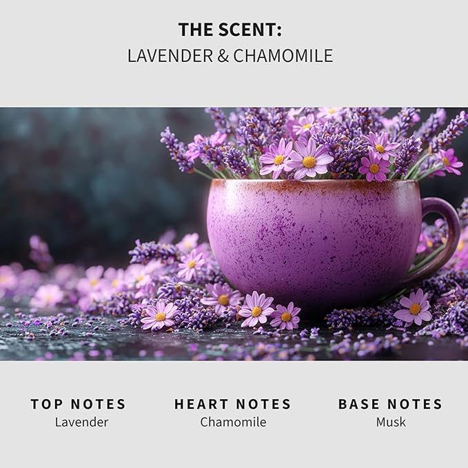 Luxury Floor Cleaner, Scented Mop Soap Concentrate | Hard Floor Cleaner for Tile, Vinyl, Laminate, LVP & Sealed Hardwood | Low-Foam, Streak-Free | 36 oz | Lavender Chamomile