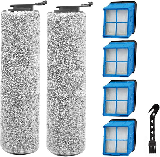 Replacement Parts Kit for Bissell Crosswave Omniforce/OmniFind | Compatible with Bissell Vacuum Models: Omniforce (3882/3883) & OmniFind (3967F/3970F)