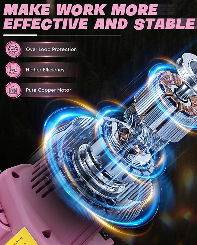Saker Mini Chainsaw|6 Inch Chainsaws[2025 Upgraded]|Mini Cordless Electric Chain Saw|Small Handheld Portable Chain Saws Battery Powered Chain Saw for Tree Trimmer and Garden,Valentine's Day Gifts