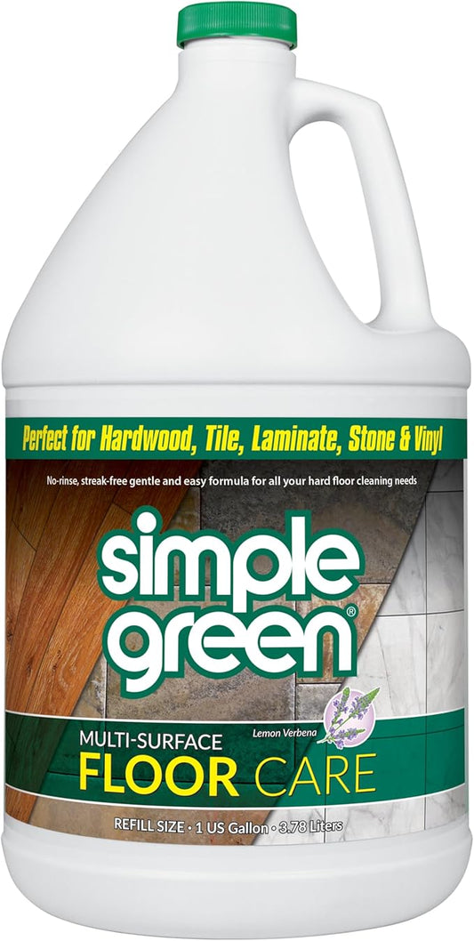 Multi-Surface Floor Care - Cleans Hardwood, Vinyl, Laminate, Tile, Concrete and Other Wood - pH Neutral Floor Cleaner 1Gal