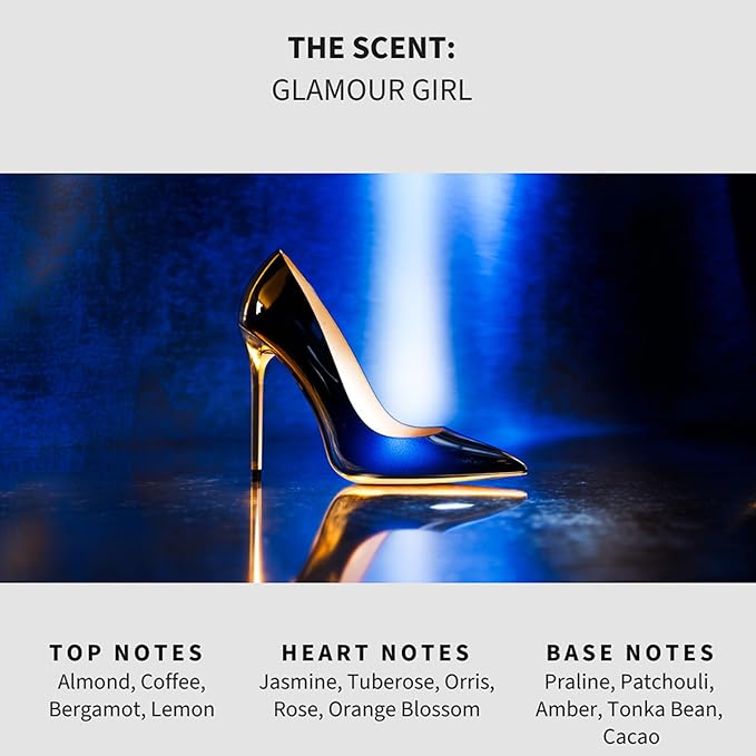 Luxury Floor Cleaner, Scented Mop Soap Concentrate | Hard Floor Cleaner for Tile, Vinyl, Laminate, LVP & Sealed Hardwood | Low-Foam, Streak-Free | 36 oz | Glamour Girl