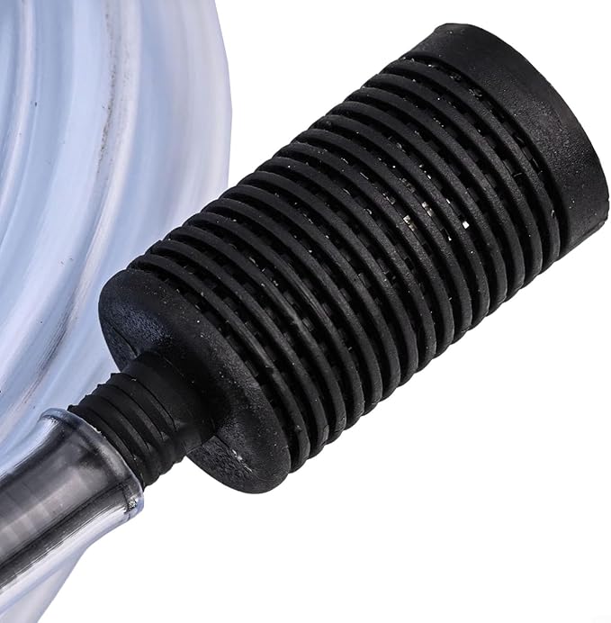 High Pressure Washer Siphon Hose and Filter Set Spray for Soap Application 2 Filters, Compatible with Most Outdoor Cleaning Equipment White/Black Plastic Construction