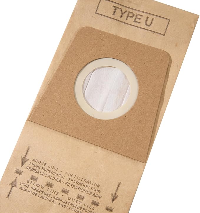 CF Clean Fairy 20Pack Vacuum Cleaner Paper Bags Compatible with Dirt Devil Royal Type U Uprights Replacement for 3920047001 3920048001 & 3920750001