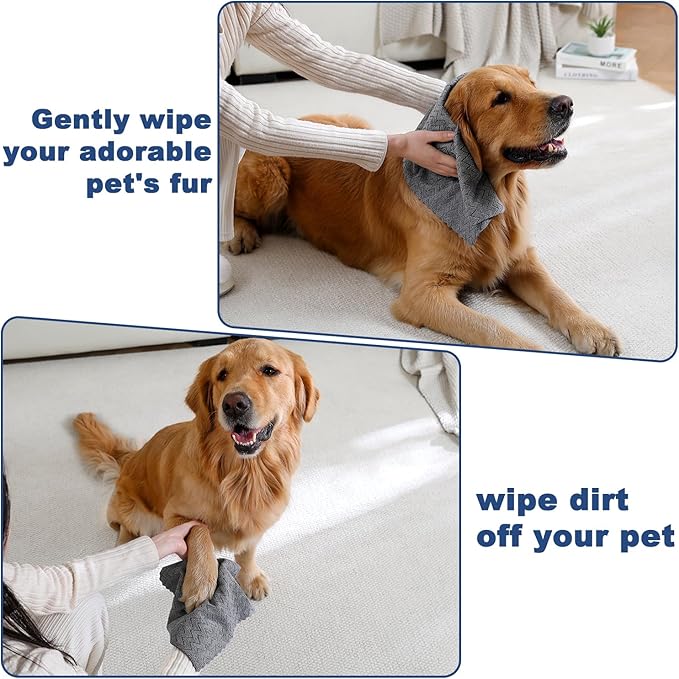 80 Pack Microfiber Cleaning Cloth Roll Reusable Paper Towels 12"x12" Tear Away Cloth,Absorbent Dish Rags for House Kitchen,Wash Cloths,Lint Free Rags for Window Cars Cleaning Supplies