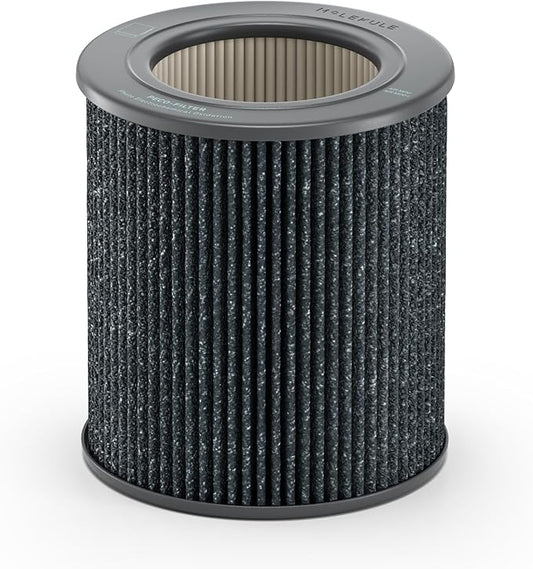 Molekule Mini/Mini+ Air Filter - Authentic Molekule Air Purifier Filter Replacement - PECO-HEPA Tri-Power Technology - Captures & Destroys Pollutants - Advanced Smoke Filtration