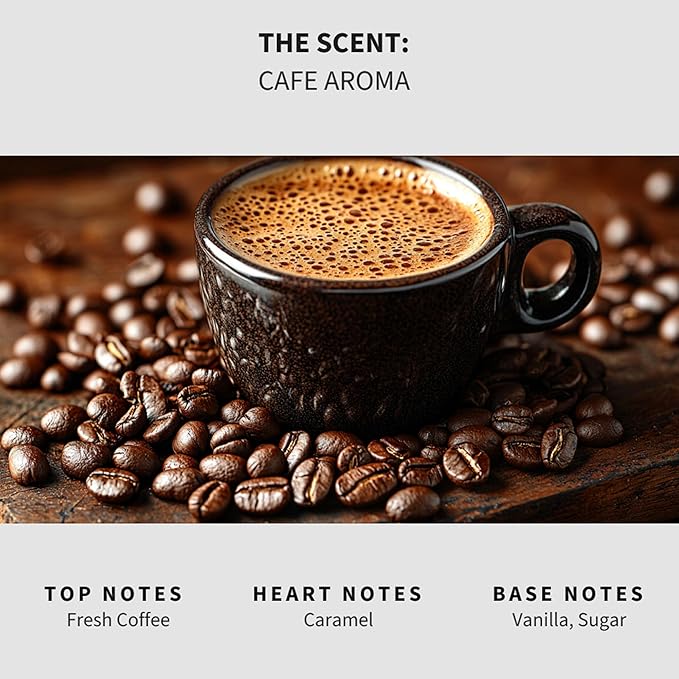 Luxury Floor Cleaner, Scented Mop Soap Concentrate | Hard Floor Cleaner for Tile, Vinyl, Laminate, LVP & Sealed Hardwood | Low-Foam, Streak-Free | 36 oz | Café Aroma