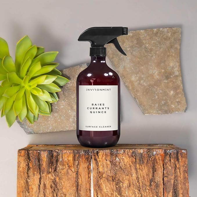 ENVIRONMENT Inspired by Designer Perfume DYPT Surface Cleaner, 16oz Luxury Surface Cleaner (Baies | Currants | Quince) Home Essentials, Scented Cleaning Products, Vegan & Cruelty-Free