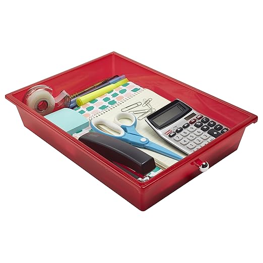 ECR4Kids 12-Drawer Everyday Mobile Organizer, Storage Cart, Assorted