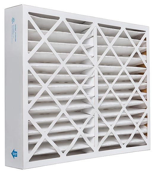 Aerostar 20x25x4 MERV 11 Air Filter, 6 Count, Actual Size (19.50 x 24.50 x 3.75) HVAC, Furnace Filter for Dust, Pet Dander, Smoke & Allergies (MPR 1200 / FPR 7) Fits Lennox & Honeywell Devices