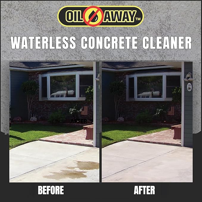 Driveway Cleaning Starter Kit | Fight Stains | Brighten Driveway | Dry Powder