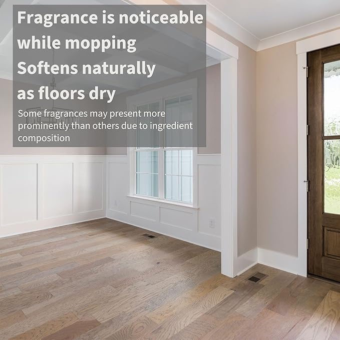 Luxury Floor Cleaner, Scented Mop Soap Concentrate | Hard Floor Cleaner for Tile, Vinyl, Laminate, LVP & Sealed Hardwood | Low-Foam, Streak-Free | 36 oz | White Cinnamon Pumpkin