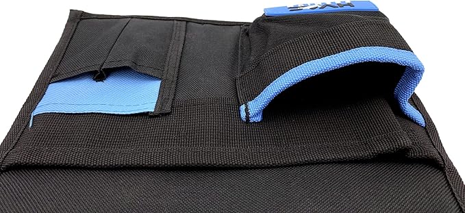 HP 5-Pocket Tool Waist Apron - Professional Heavy Duty Waist Work Apron, Fully Adjustable Gardening,Utility, Craftsman, Carpenters, Builders for Men & Women