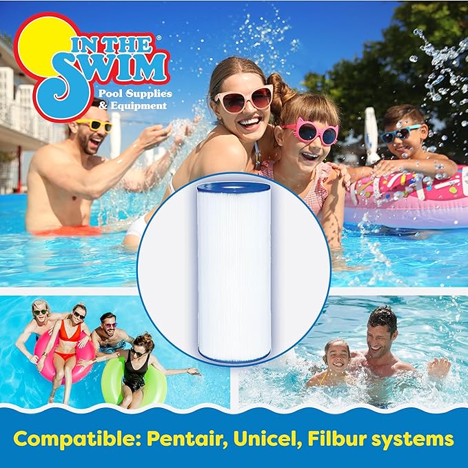 In The Swim Premium Pool Filter Cartridge Replacement for Pentair CC150 Filter