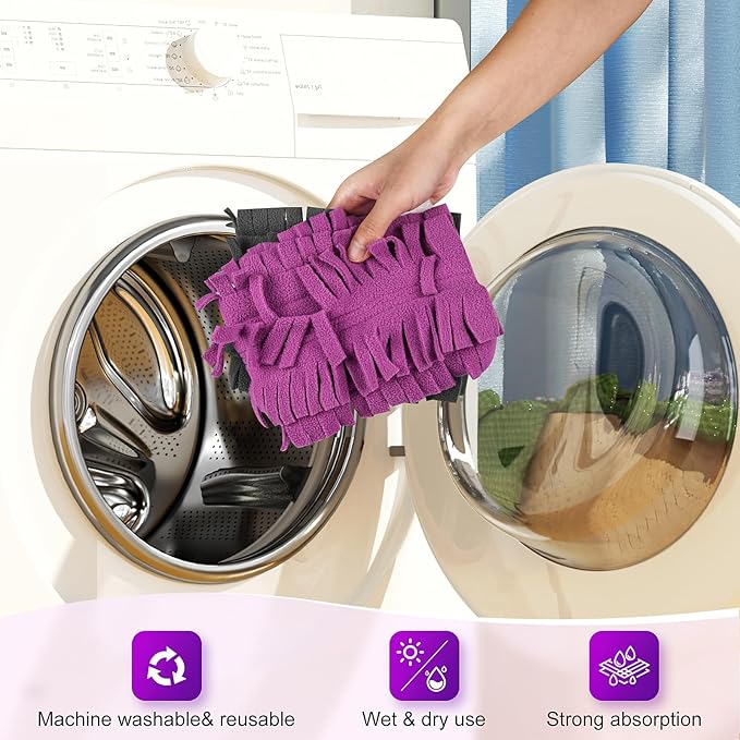 16 Pack Disposable Power Mop Pads Refills with Swiffer PowerMop Multi-Surface Replacement Mopping Pads