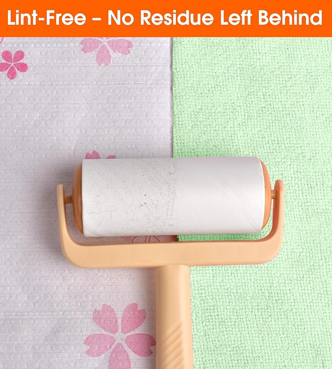 Microfiber Cleaning Cloth Roll - 100 Pack Tear Away Microfiber Paper Towels, Reusable, Washable, Scratch-Free, Kitchen Towels for Car, Home, Kitchen, Glass, Dishes(Bean Green)