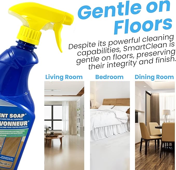 SURF PRO Intelligent Soap Floor Multi-Surface Cleaner (500ML /16.9oz)