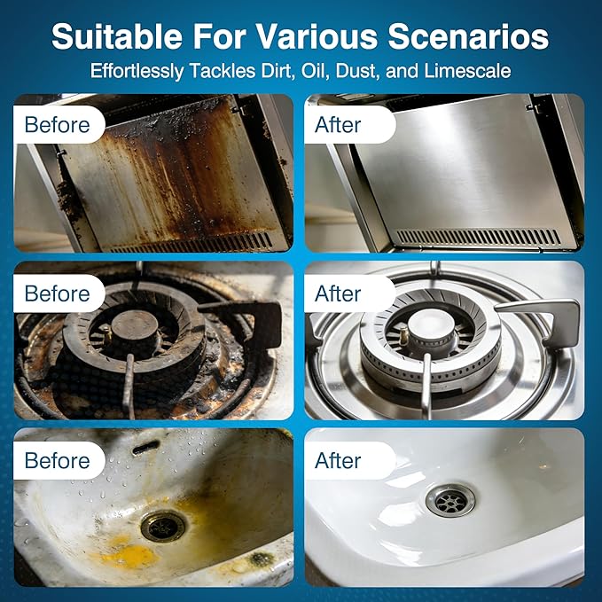 Steam Cleaner Handheld with 3m Long Steam Hose, 2500W & Infinite Adjustment High Pressure Portable Steam Cleaner, ANSI Z87.1 Safety Goggles for Car Cleaning, Home, Tile, Grout, Floor