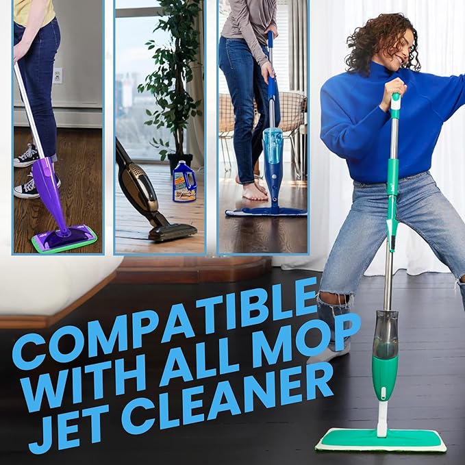 SURF PRO Intelligent Soap Floor Cleaner Refill 1.89L (63.9oz), Multi-Surface No-Rinse Formula, Hardwood Laminate Vinyl Tile Marble, Biodegradable & Glycol-Free