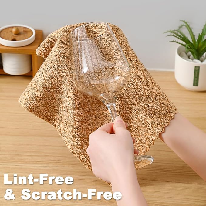 80 Pack Microfiber Cleaning Cloth Roll Reusable Paper Towels 12"x12" Tear Away Cloth,Absorbent Dish Rags for House Kitchen,Wash Cloths,Lint Free Rags for Window Cars Cleaning Supplies