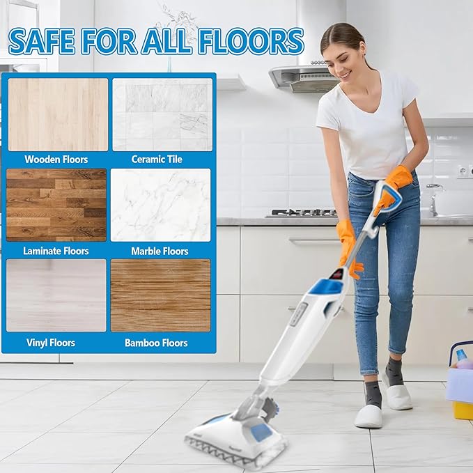12 Pack 1940 1806 Steam Mop Pads Replacement for Bissell Powerfresh Steam Mop 1940 1440 1544 1806 2075 2181 2814, for Bissell Steam Mop Pads 19402 19404 19408 19409 1940A 1940W 2685A 2075A 5938