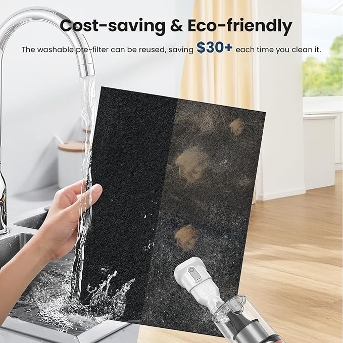 Air Purifiers for Home Large Room up to 3000sq.ft, LUNINO HEPA Double-Sided Air Purifier with Washable Filter, PM 2.5 Display Air Quality Sensors, Air Cleaner for Pets Hair, Odor, Dust, Smoke, Pollen