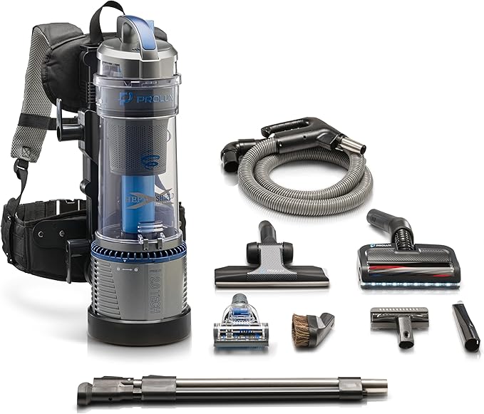Prolux 2.0 Bagless Backpack HEPA Vacuum with Power Nozzle