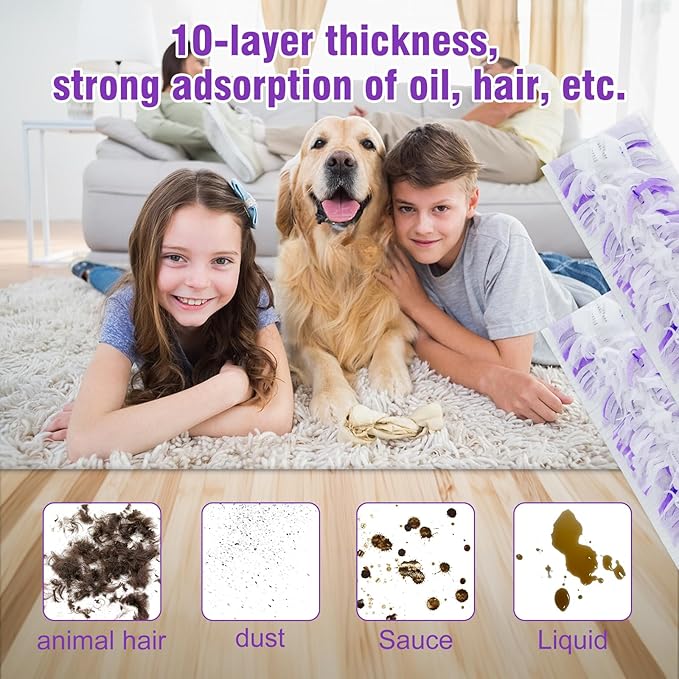 25 Pack Power Mop Refill Pads for Swiffer Power Mop, Disposable Spray Wet Pads Refill for Swiffer PowerMop Multi-Surface Mopping Pad,Mop Head Replacement for Floor Cleaning