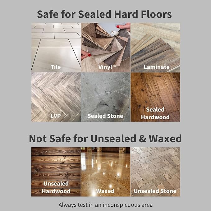 Luxury Floor Cleaners, Scented Mop Soap Concentrate | Hard Floor Cleaner for Tile, Vinyl, Laminate, LVP & Sealed Hardwood | Low-Foam, Streak-Free | 36 oz |Aurabomb
