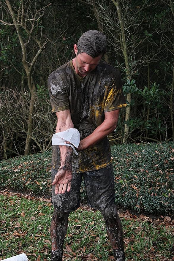 Grime Boss Heavy Duty Wipes (6 x 30ct) | Wet Wipes Used for Hands, Equipment, Tools, Garden, Automotive| Easily Removes Oil, Grease, & Dirt