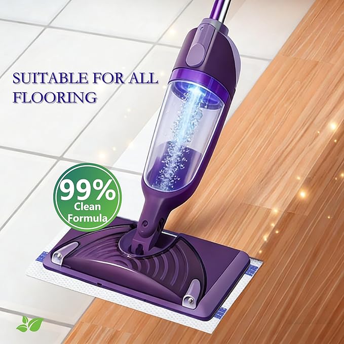 64X Wet Jet Mop Refill Pads.Dry&Wet Mopping Pad.Microfiber.Thickened and Absorbent.Wet Mop Pads Multi Surface.Bathroom Cleaning Supplies