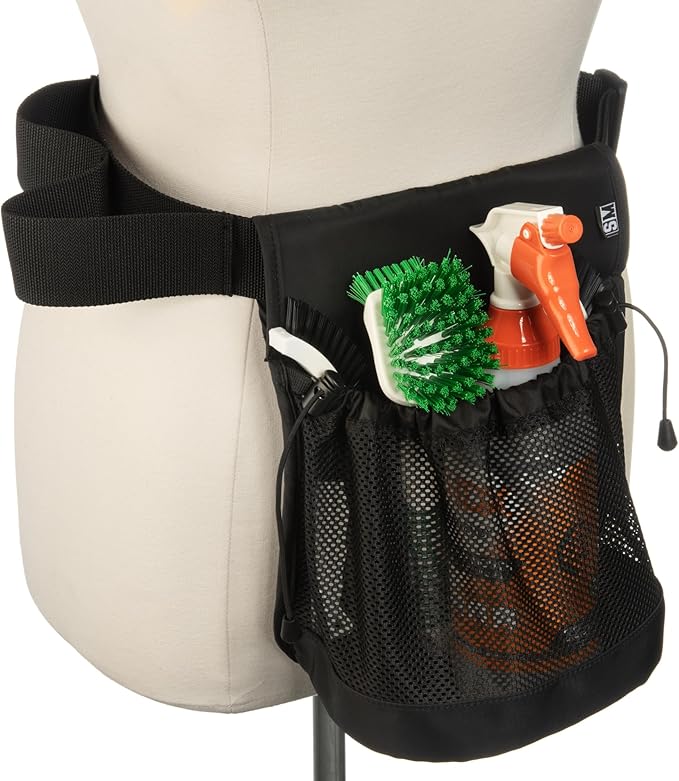 Cleaning Tool Belt with 1 Large Tool Pouch for Pro Cleaners and Window Washers