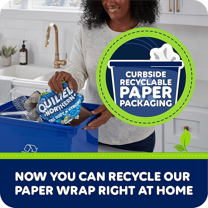 Quilted Northern Ultra Soft & Strong Toilet Paper, 18 Mega Rolls = 72 Regular Rolls, 2-ply Bath Tissue, 6 count (Pack of 3)