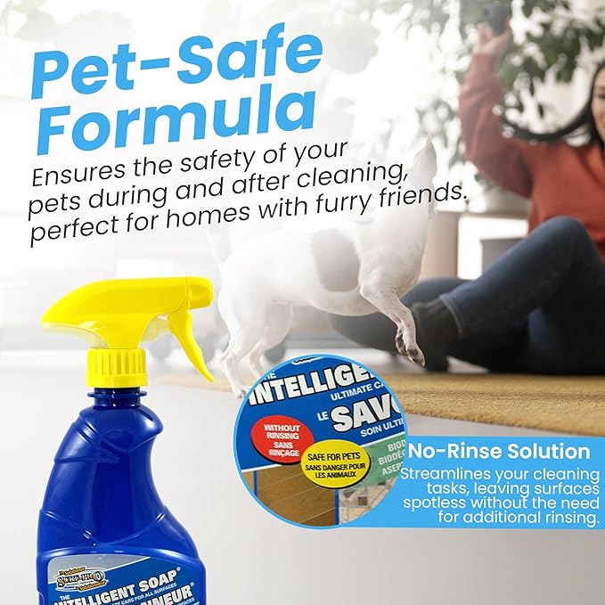 SURF PRO Intelligent Soap Floor Multi-Surface Cleaner (500ML /16.9oz)