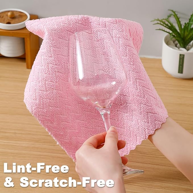 80 Pack Microfiber Cleaning Cloth Roll Reusable Paper Towels 12"x12" Tear Away Cloth,Absorbent Dish Rags for House Kitchen,Wash Cloths,Lint Free Rags for Window Cars Cleaning Supplies