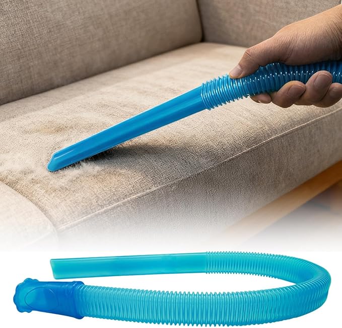 2 Pcs Dryer Lint Vac Attachment Hose, Dryer Vent Vacuum Hose Attachment for Most Cleaner