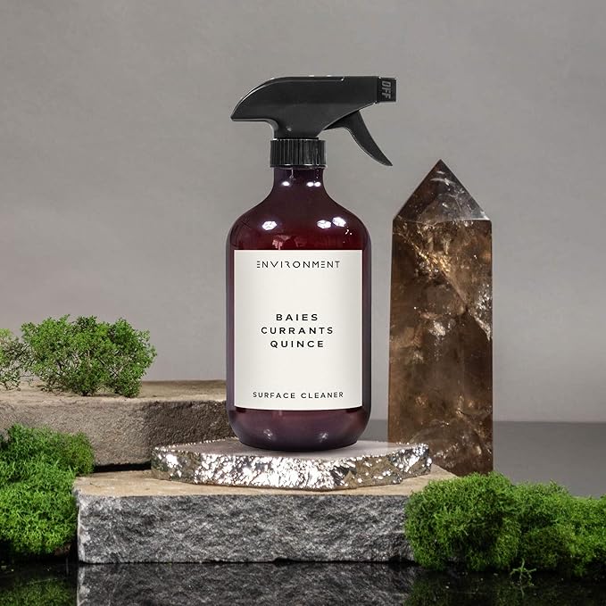 ENVIRONMENT Inspired by Designer Perfume DYPT Surface Cleaner, 16oz Luxury Surface Cleaner (Baies | Currants | Quince) Home Essentials, Scented Cleaning Products, Vegan & Cruelty-Free